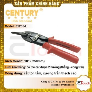 Kéo cắt tôn trái 10" Century 01235-L