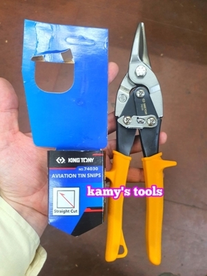 Kéo cắt tôn xanh phải Kingtony 74020