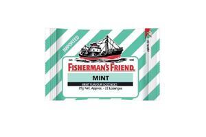 Kẹo Cay Con Tàu Fisherman's Friend Vị Bạc Hà Gói 25g