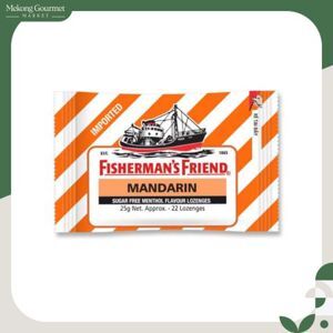 Kẹo Cay Con Tàu Fisherman's Friend Vị Quýt Gói 25g