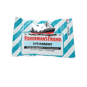 Kẹo cay con tàu Spearmint Fisherman'S Friend - 25g