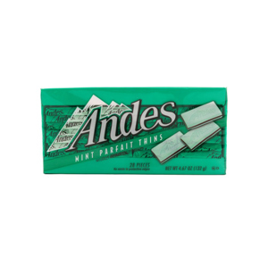 Kẹo Chocolate Andes nhân bạc hà - 132g