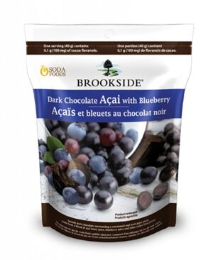 Kẹo chocolate đen Brookside nhân quả Việt quất Acai & Blueberry 907g