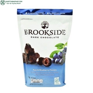 Kẹo chocolate đen Brookside nhân quả Việt quất Acai & Blueberry 907g