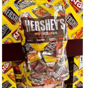 Kẹo chocolate Hershey's Miniatures 1.58kg