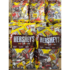 Kẹo Chocolate Miniature 60oz Hershey (1.58kg)