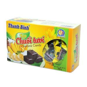 Kẹo chuối Thanh Bình tươi hộp 300g