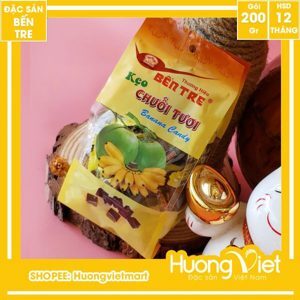 Kẹo chuối tươi Bến Tre gói 400g