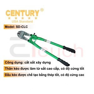 Kéo cộng lực Số 0 Century SD-CLC-18