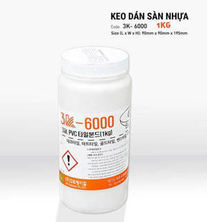 Keo dán sàn nhựa 3K 6000 - 1kg