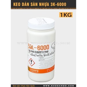 Keo dán sàn nhựa 3K 6000 - 1kg