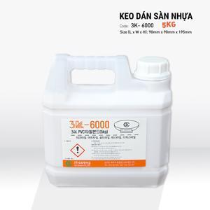 Keo dán sàn nhựa 3K-6000 – 5Kg