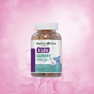 Kẹo Dầu Cá Omega 3 Healthy Care cho Bé 250 viên