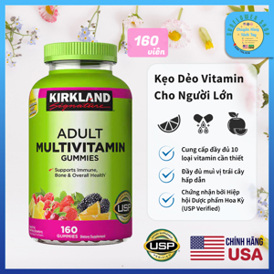 Kẹo dẻo Kirkland Signature Adult Multivitamin Gummies 160 viên