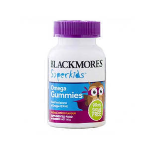 Kẹo Dẻo Bổ Sung Omega 3 Cho Trẻ Blackmores Superkids Omega Gummies 60 Viên