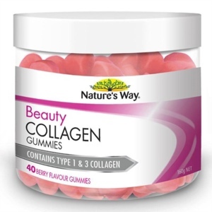 Kẹo dẻo chống lão hóa Nature’s Way Beauty Collagen 40 viên của Úc