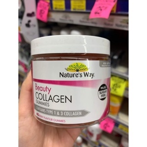 Kẹo dẻo chống lão hóa Nature’s Way Beauty Collagen 40 viên của Úc