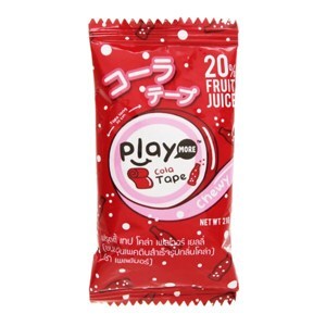 Kẹo dẻo cuộn vị cola Play More gói 21g