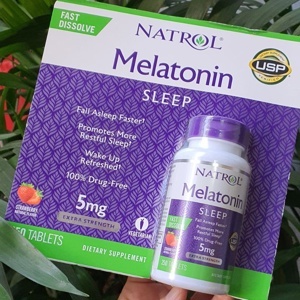 Kẹo dẻo giúp ngủ ngon Natrol Gummies Melatonin 5mg 250 viên