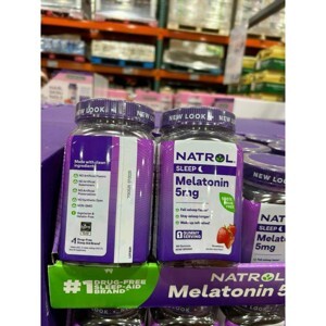 Kẹo dẻo giúp ngủ ngon Natrol Gummies Melatonin 5mg 180 viên