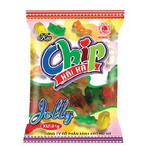 Kẹo dẻo Hải Hà Jelly Chip gói 100gr