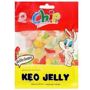 Kẹo dẻo Hải Hà Jelly Chip gói 100gr