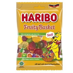Kẹo dẻo Haribo Fruity Basket 80g