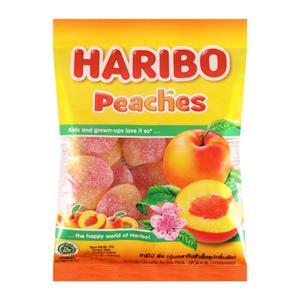 Kẹo dẻo Haribo Peaches 80g