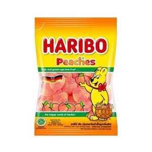 Kẹo dẻo Haribo Peaches 80g