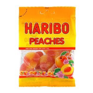 Kẹo dẻo Haribo Peaches 80g