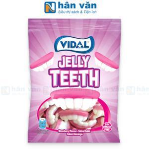 Kẹo dẻo hình hàm răng Vidal gói 100g