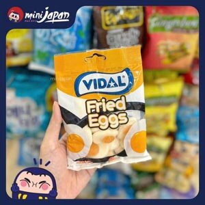 Kẹo dẻo hình trứng chiên Vidal gói 100g
