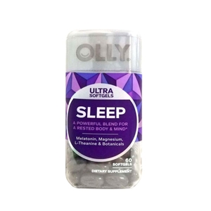 Kẹo dẻo hỗ trợ ngủ ngon Olly Ultra Sleep 60 viên