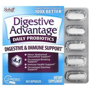 Kẹo dẻo hỗ trợ tiêu hóa Schiff Digestive Advantage Probiotic