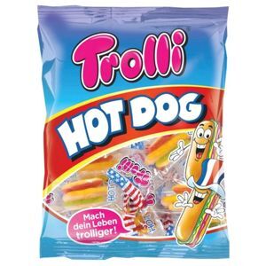 Kẹo dẻo Hot Dog Trolli bịch 150g