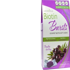 Kẹo dẻo kích thích mọc tóc, giảm rụng tóc Neocell Biotin Bursts