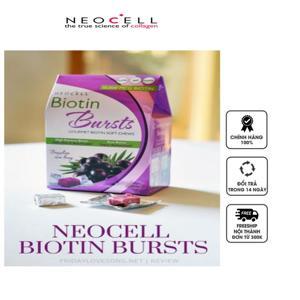 Kẹo dẻo kích thích mọc tóc, giảm rụng tóc Neocell Biotin Bursts