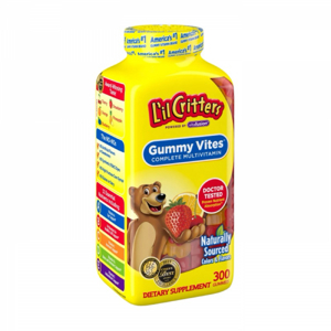 Kẹo dẻo L’il Critters Gummy Vites Mỹ – 70 viên (Từ 2 tuổi trở lên)