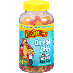 Kẹo dẻo L’il Critters Omega 3 DHA - 180 viên