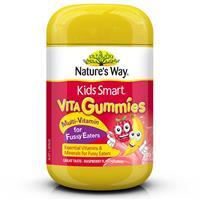 Kẹo dẻo nhai Kids Smart Vita Gummies Multi Vitamin for Fussy Eaters 60 viên - bổ sung vitamin cho trẻ biếng ăn