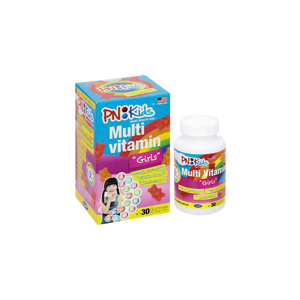 Kẹo dẻo PN Kids vitamin  Multi Vitamin Girl 30 viên