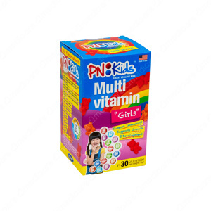 Kẹo dẻo PN Kids vitamin  Multi Vitamin Girl 30 viên