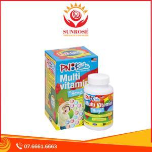 Kẹo dẻo PNKids Multi Vitamin +Minerals For Boys 30 viên
