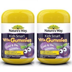 Kẹo dẻo tăng miễn dịch Nature’s Way Vita Gummies Immune 60 viên