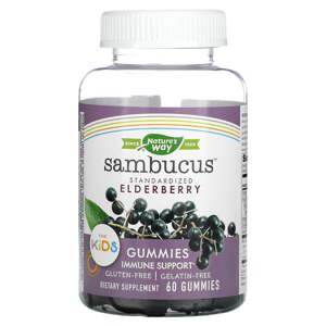 Kẹo Dẻo Tăng Sức Đề Kháng Nature's Way Sambucus Gummies 60 Viên