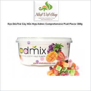 Kẹo dẻo trái cây ADMIX HỘP 308gr