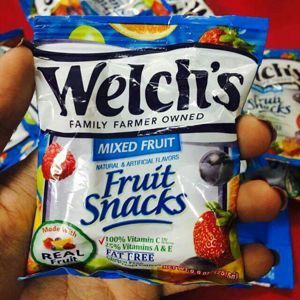 Kẹo dẻo trái cây Welch's 80 gói