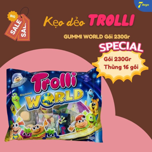 Kẹo dẻo Trolli Gummi world 230g