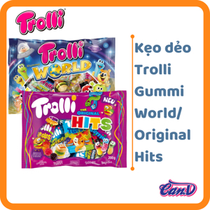 Kẹo dẻo Trolli Gummi world 230g