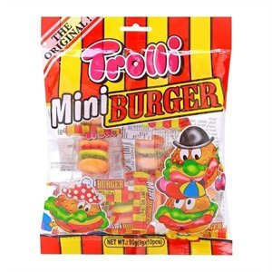 Kẹo dẻo Trolli mini burger 90g